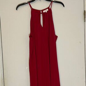 Candie’s Red Flowy Dress